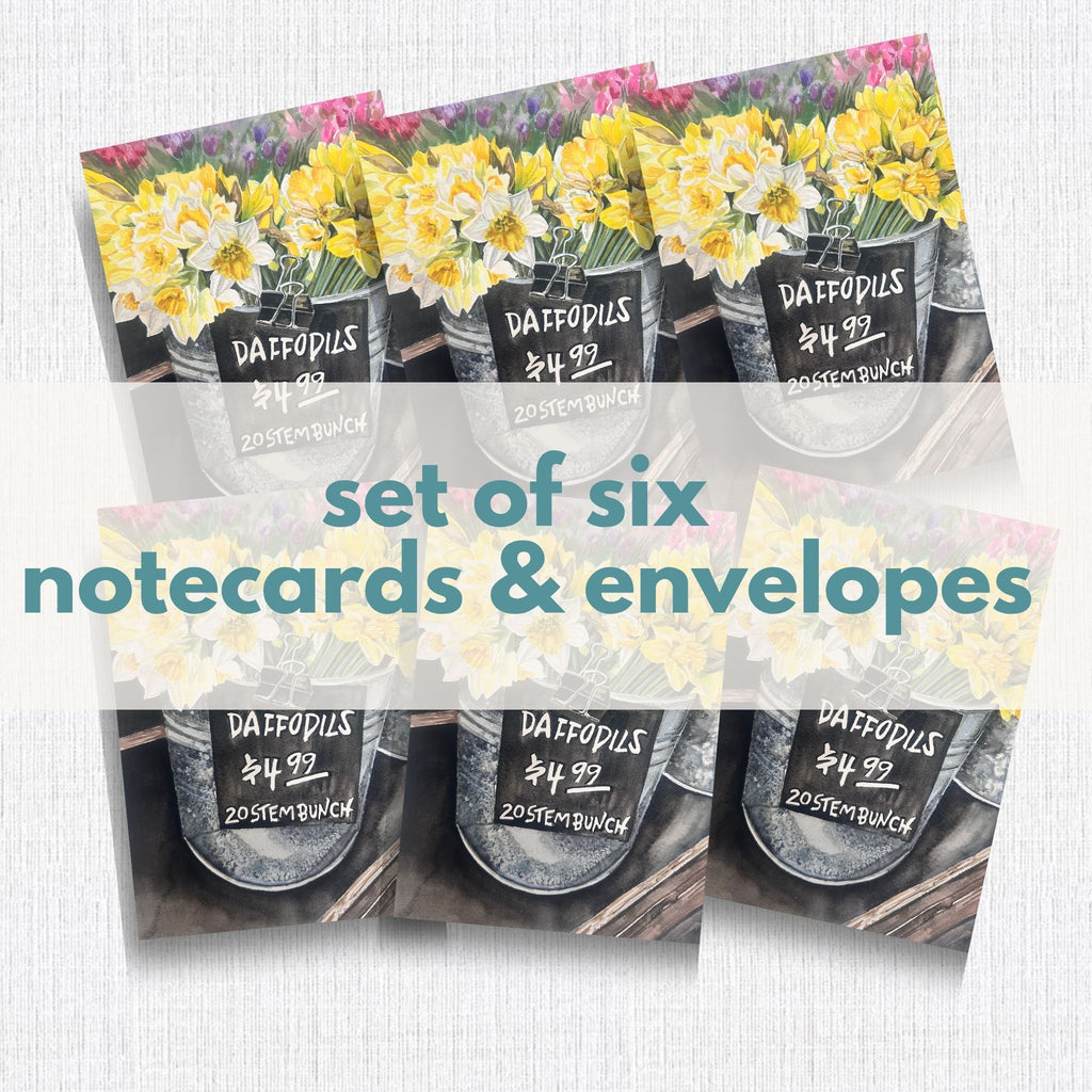 "Bucketful of Cheer" Note Card Set