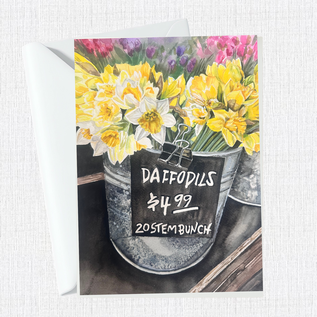 "Bucketful of Cheer" Note Card Set