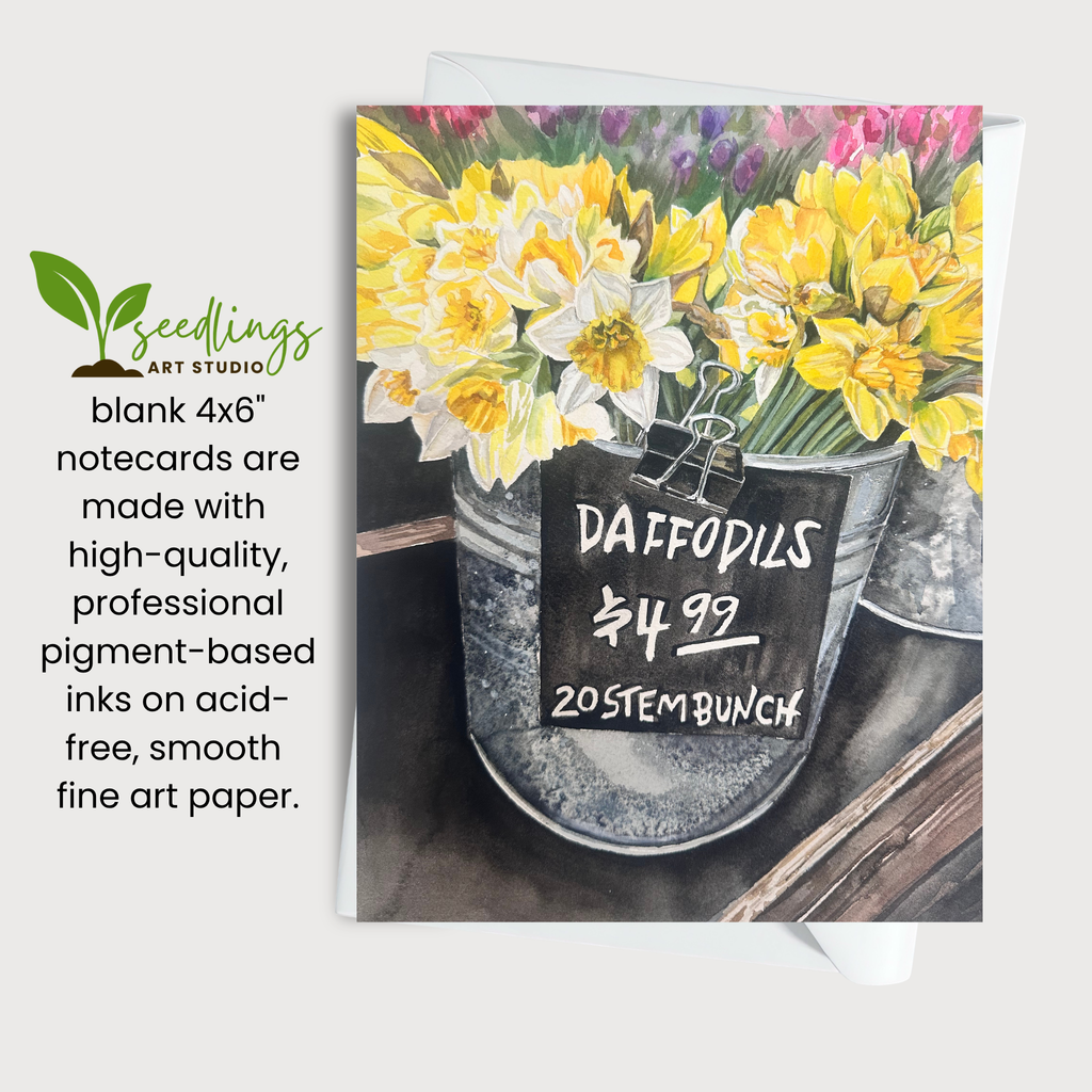"Bucketful of Cheer" Note Card Set